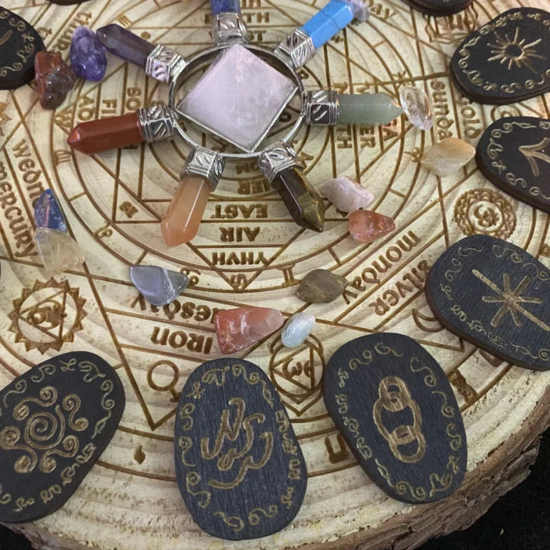 Tarot Cards - Wood Runes - Oracle Decks