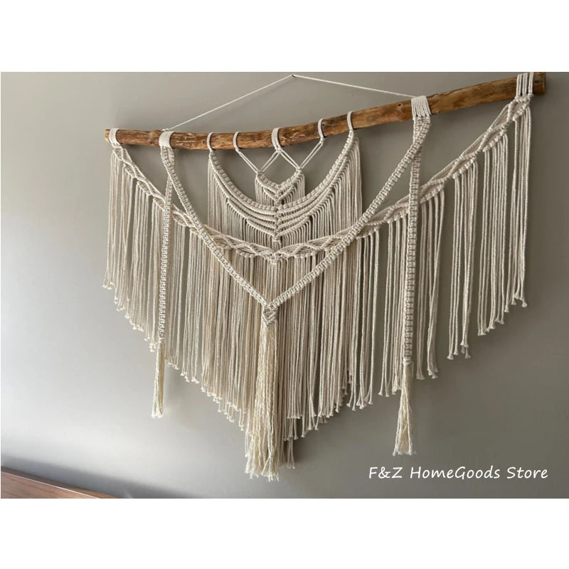 Layered Macrame Wall Hanging