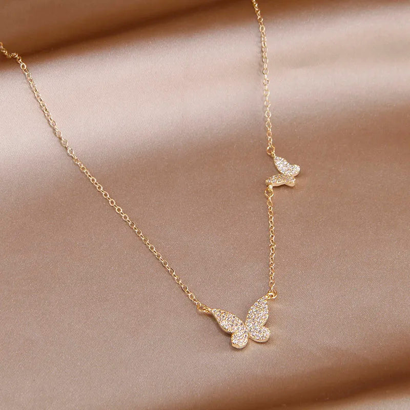 Beautiful Butterflies Necklace