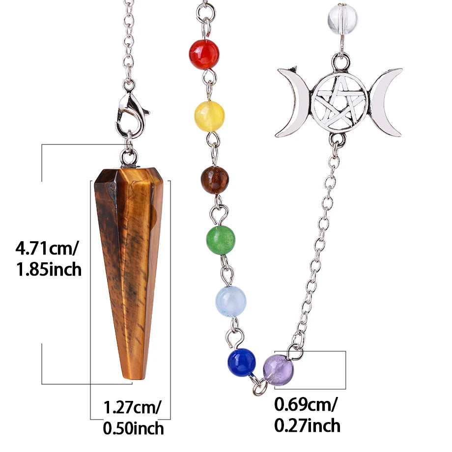 Chakra and Crystal Stone Pendulum