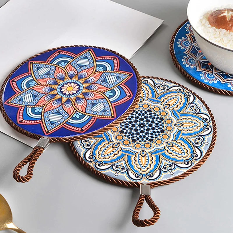 Bohemian Style Ceramic Mat