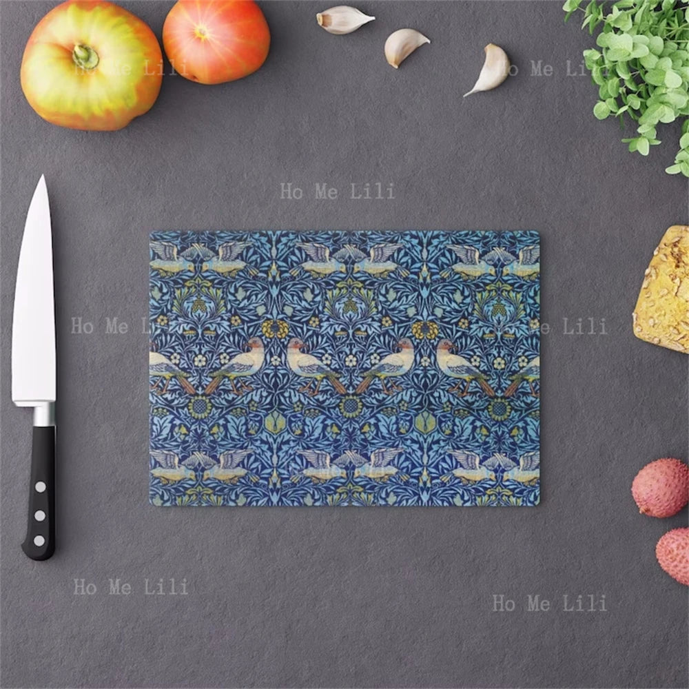 Blue William Morris Bohemian Kitchen Decor Placemat