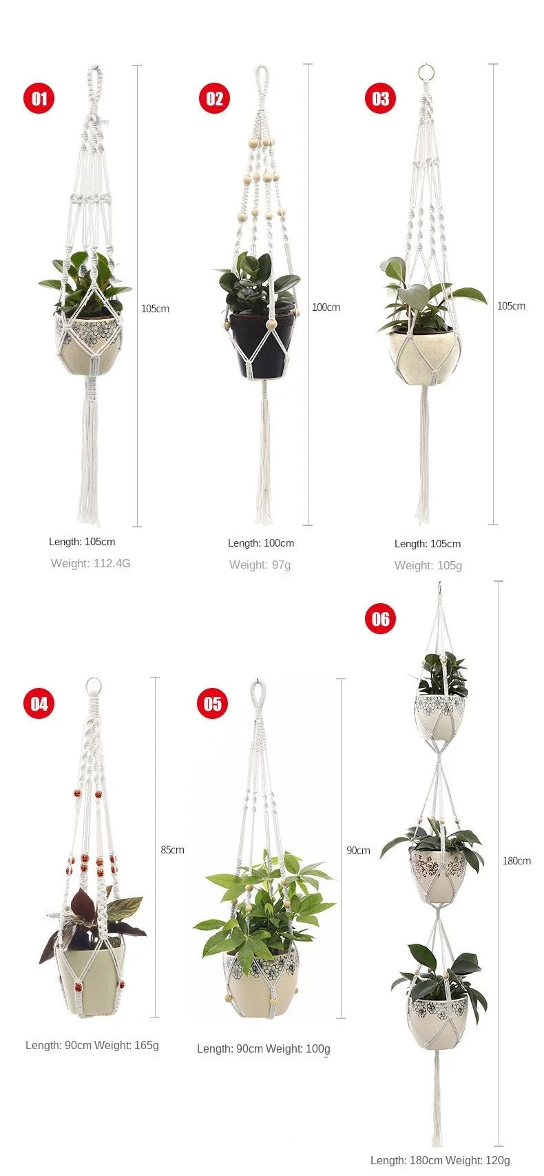 Hanging Plant Handmade Macrame Plant Hangers