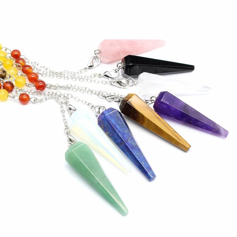 Chakra and Crystal Stone Pendulum