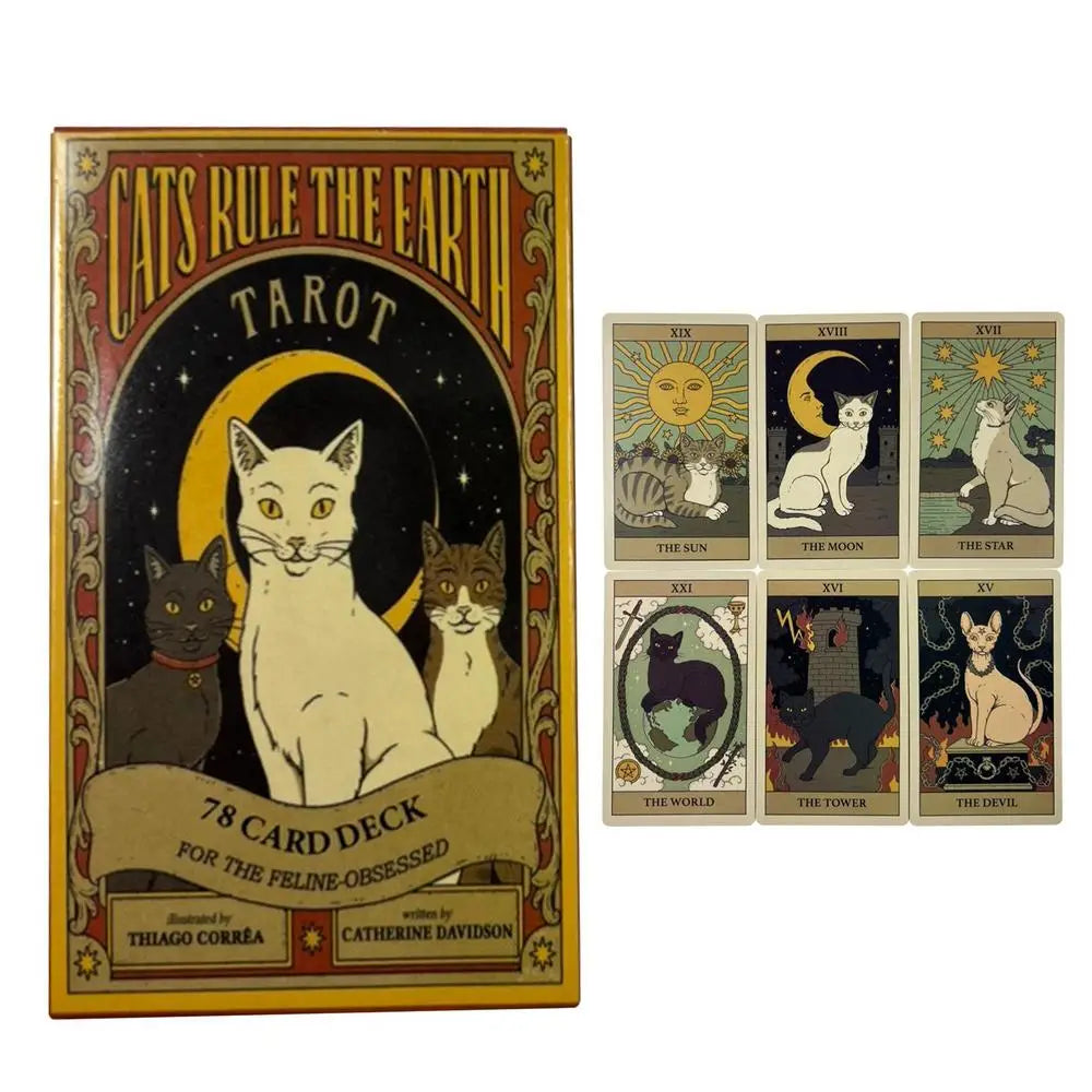 Cats Rule the Earth Tarot Cards