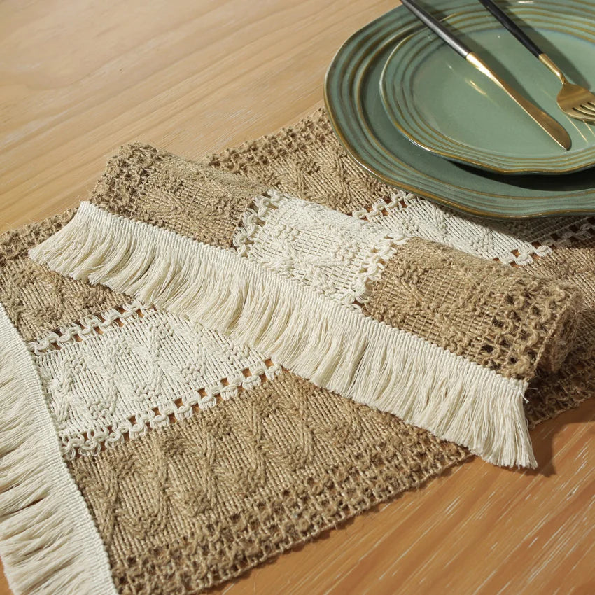 Bohemian Cotton Linen Placemats