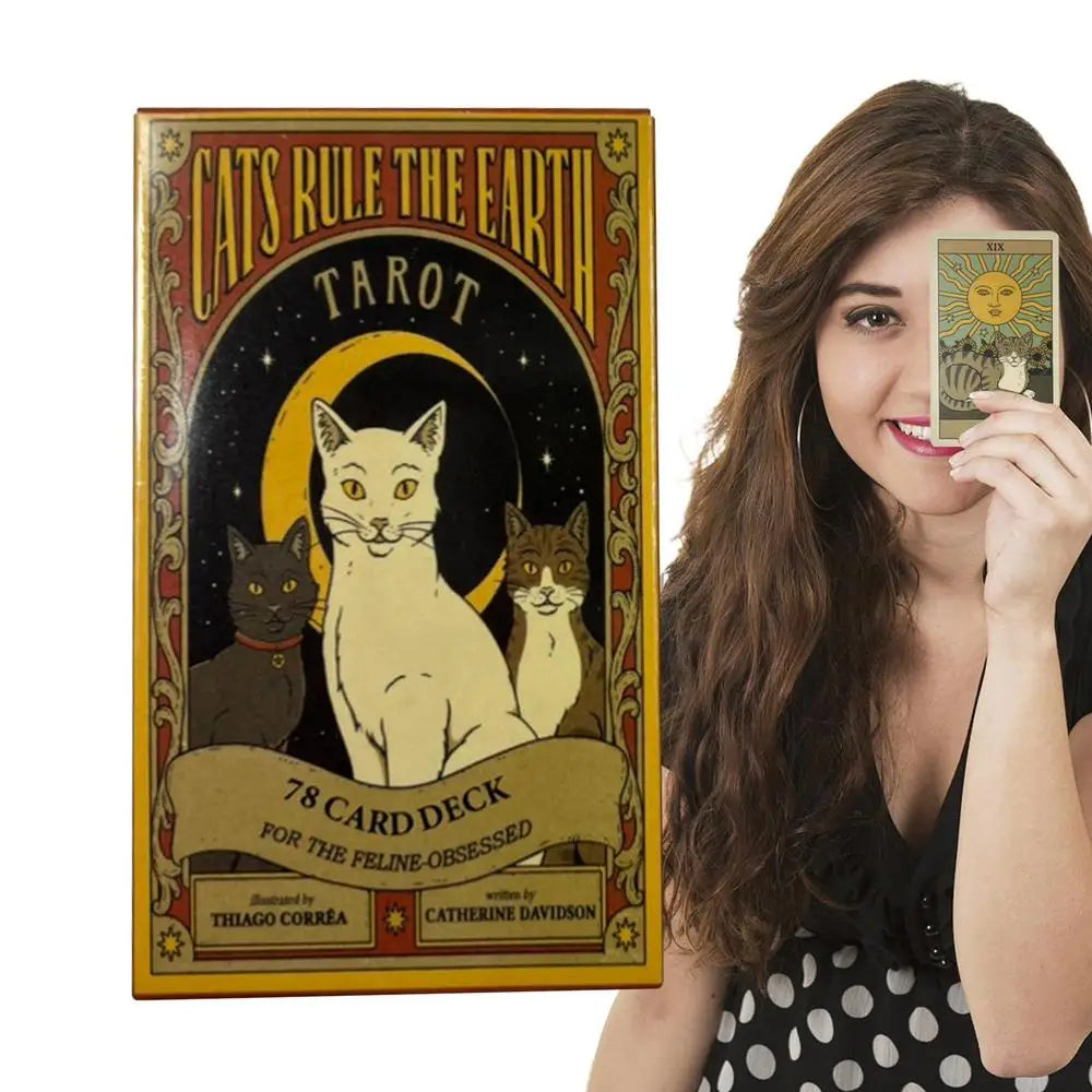 Cats Rule the Earth Tarot Cards