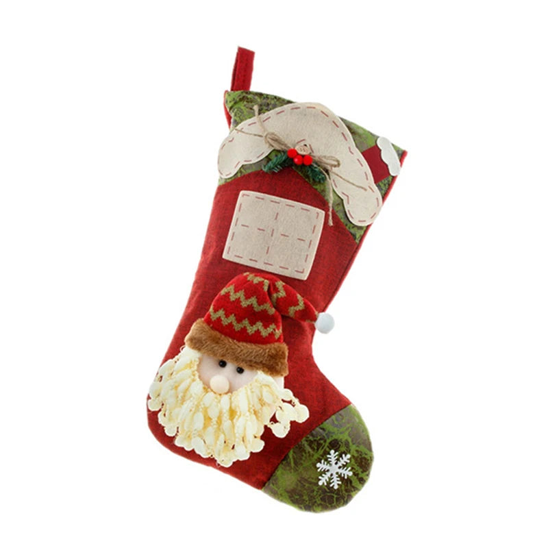 Boho Character Christmas Stockings