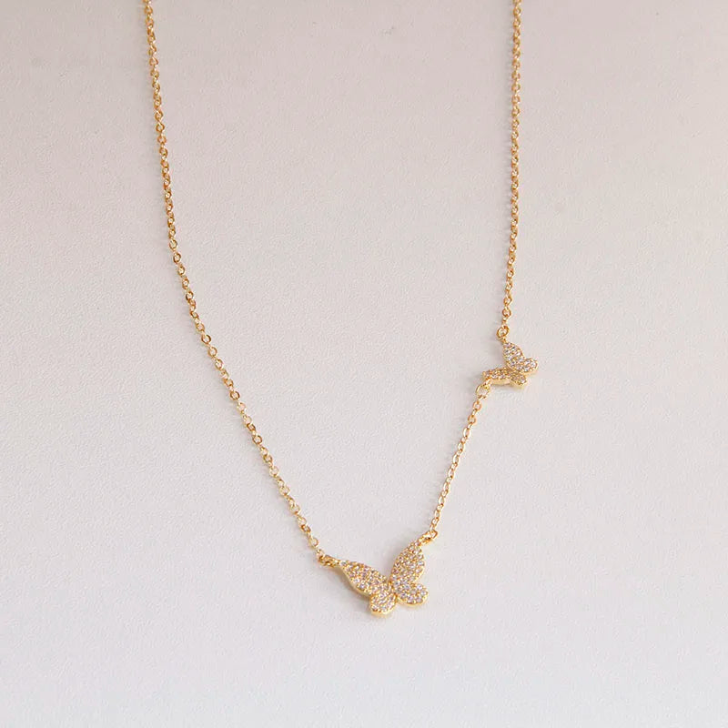 Beautiful Butterflies Necklace