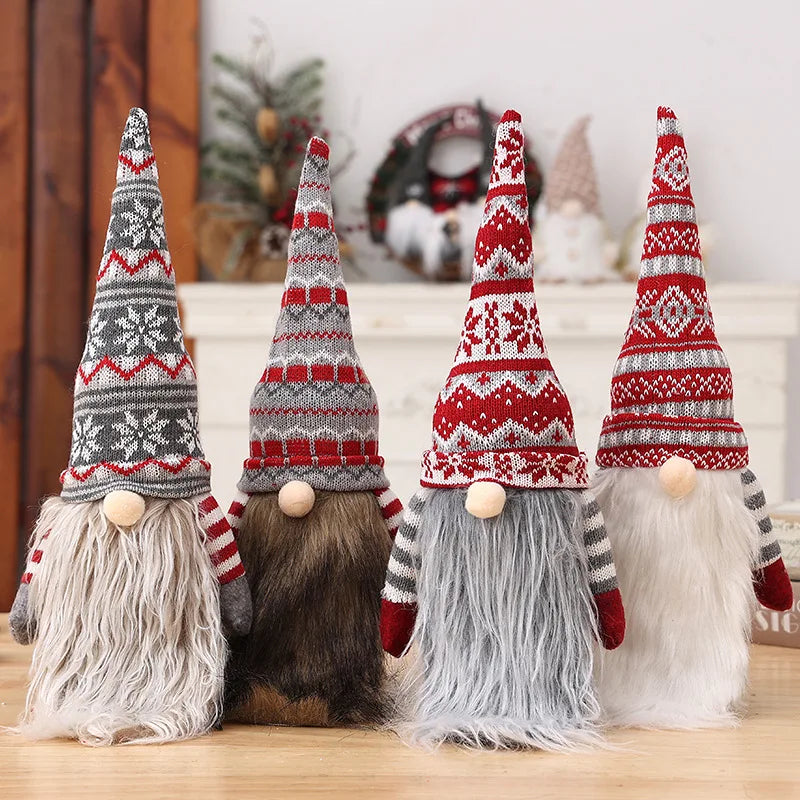 Cute Christmas Wine Bottle Covers