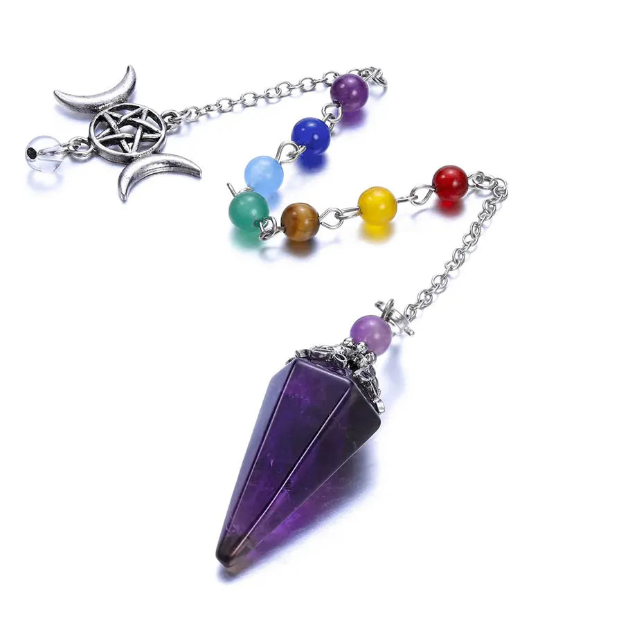 Reiki Natural Stone Pendulums