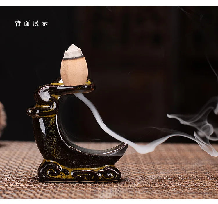 Backflow Waterfall Incense Burners