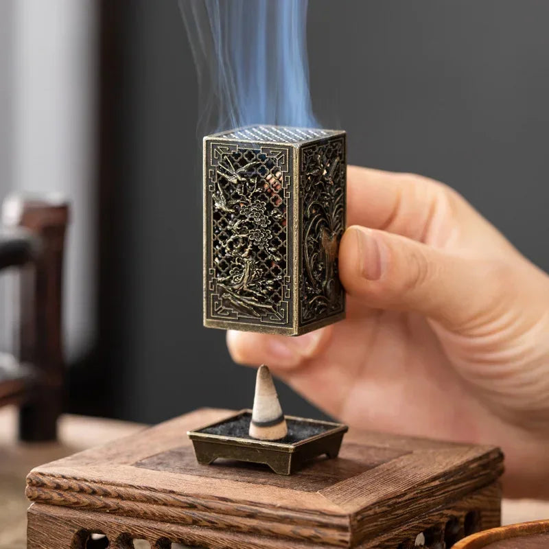 Square Vertical Incense Burner