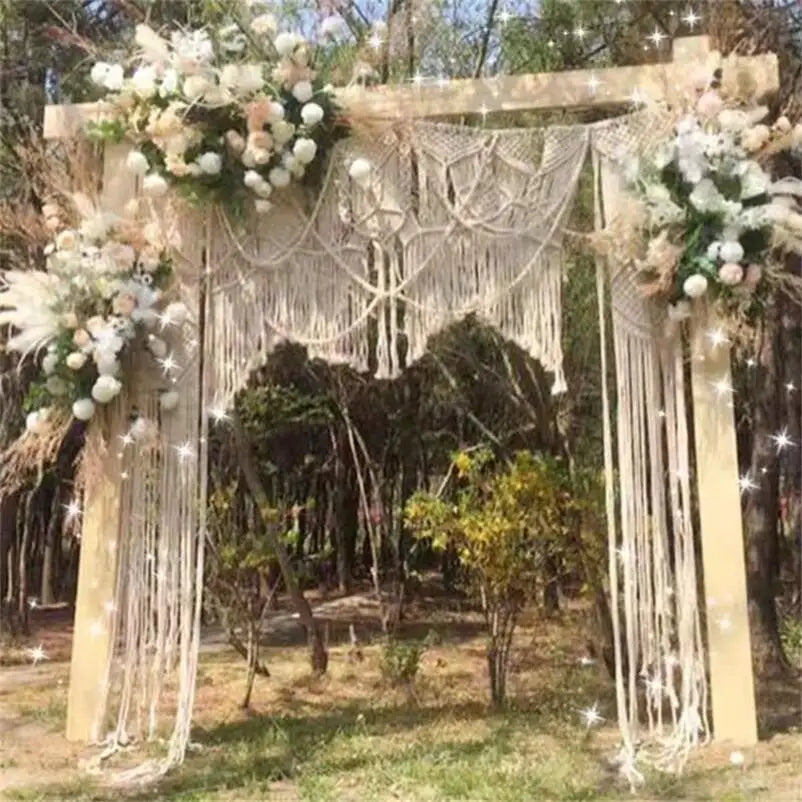 Handmade Macrame Backdrop