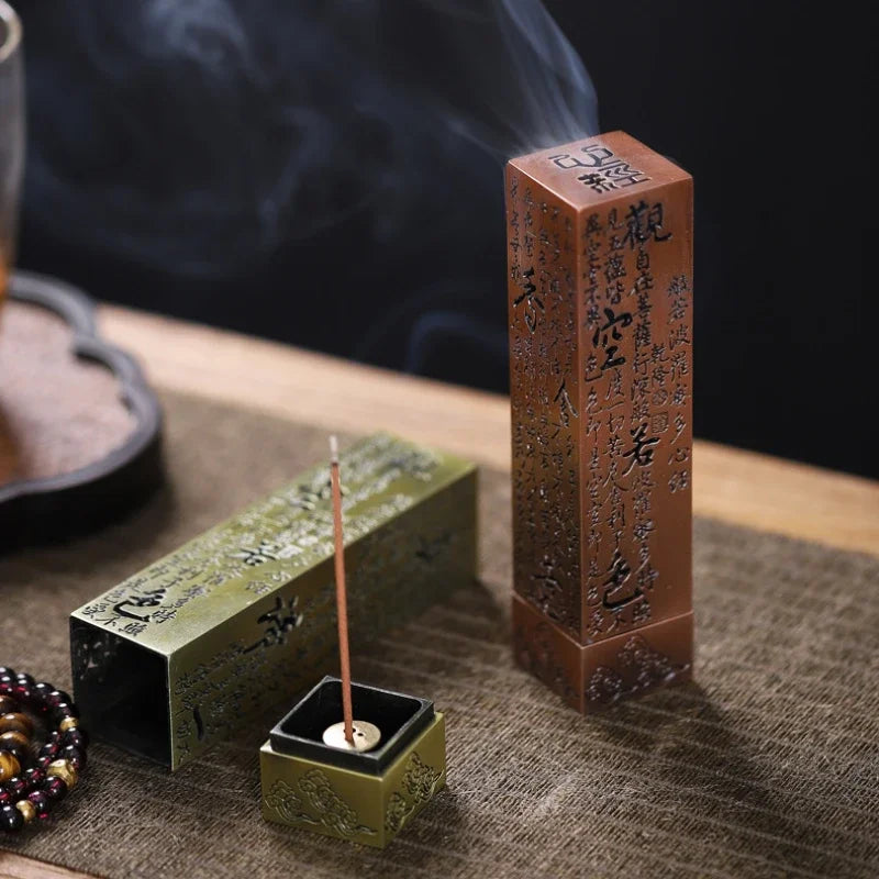 Buddhist Sutra Incense Stick Burner