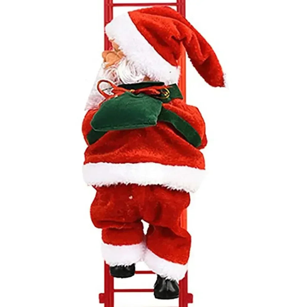 Musical Climbing Ladder Santa