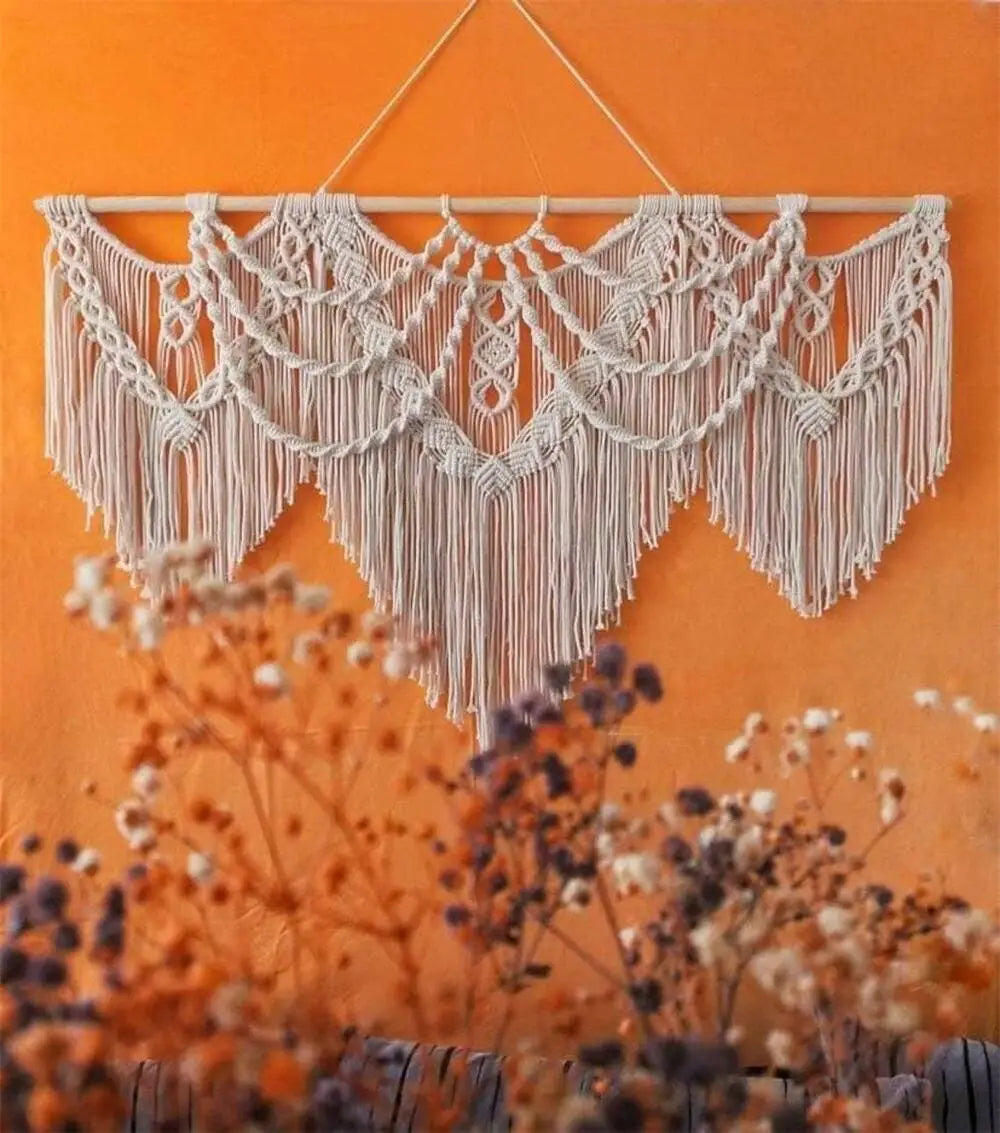 Large Size Macrame Tapestry