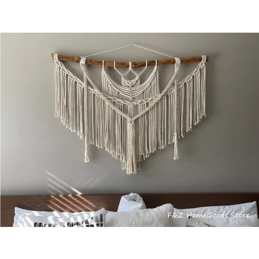 Layered Macrame Wall Hanging