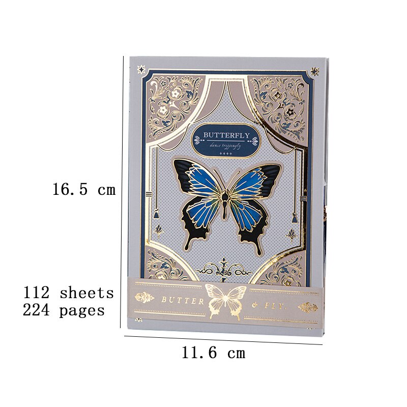 Gothic Butterfly Notebook