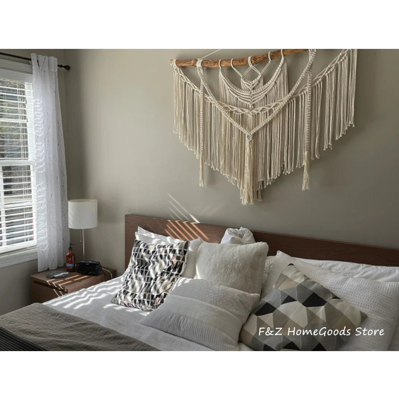 Layered Macrame Wall Hanging