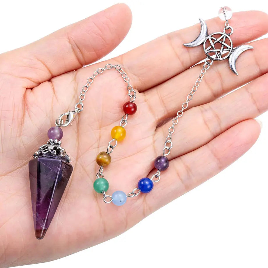 Reiki Natural Stone Pendulums