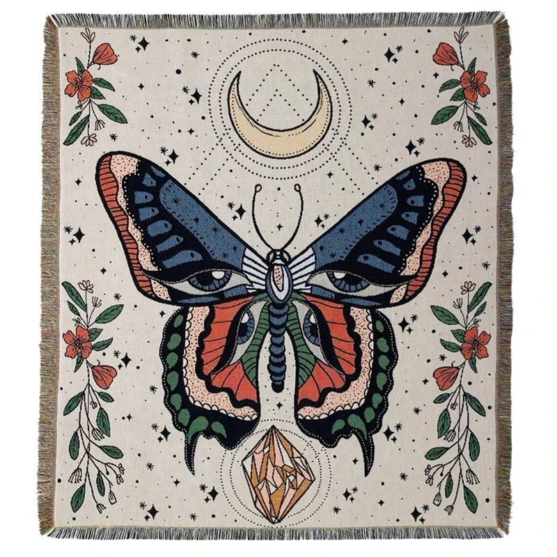 Bohemian Throw Blankets