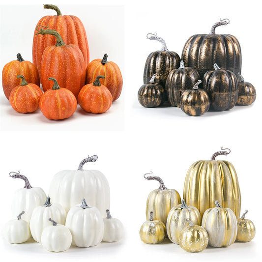 Fall Artificial Pumpkins Sets