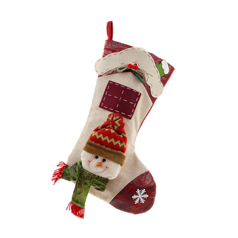 Boho Character Christmas Stockings