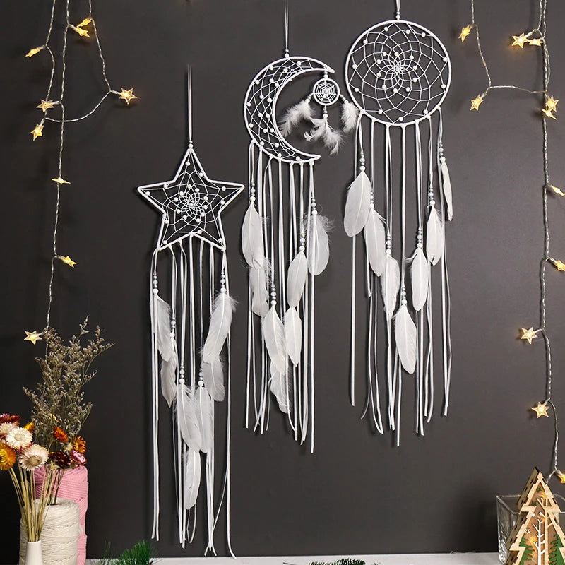 Moon and Star Dream Catcher