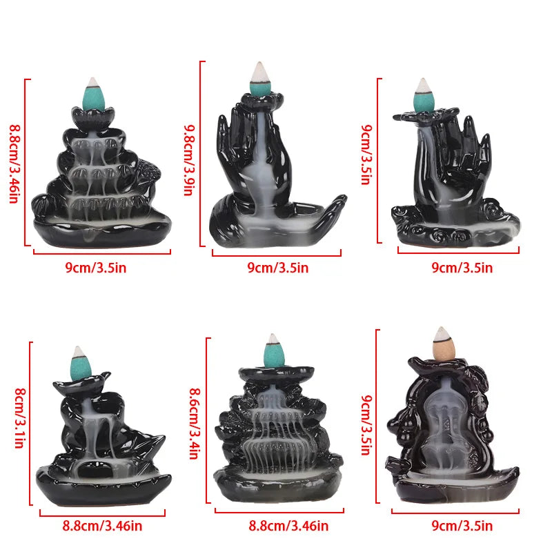 Backflow Incense Burners