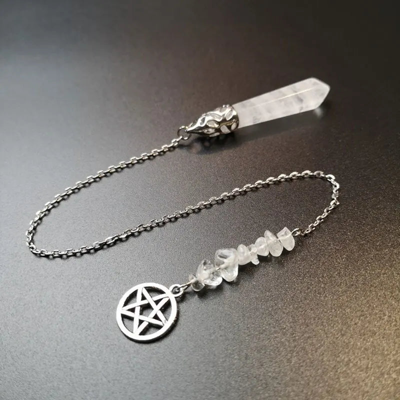 Celtic Charm Crystal Pendulum