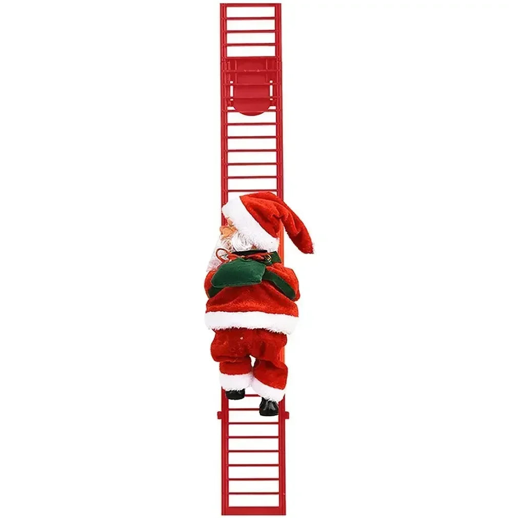 Musical Climbing Ladder Santa