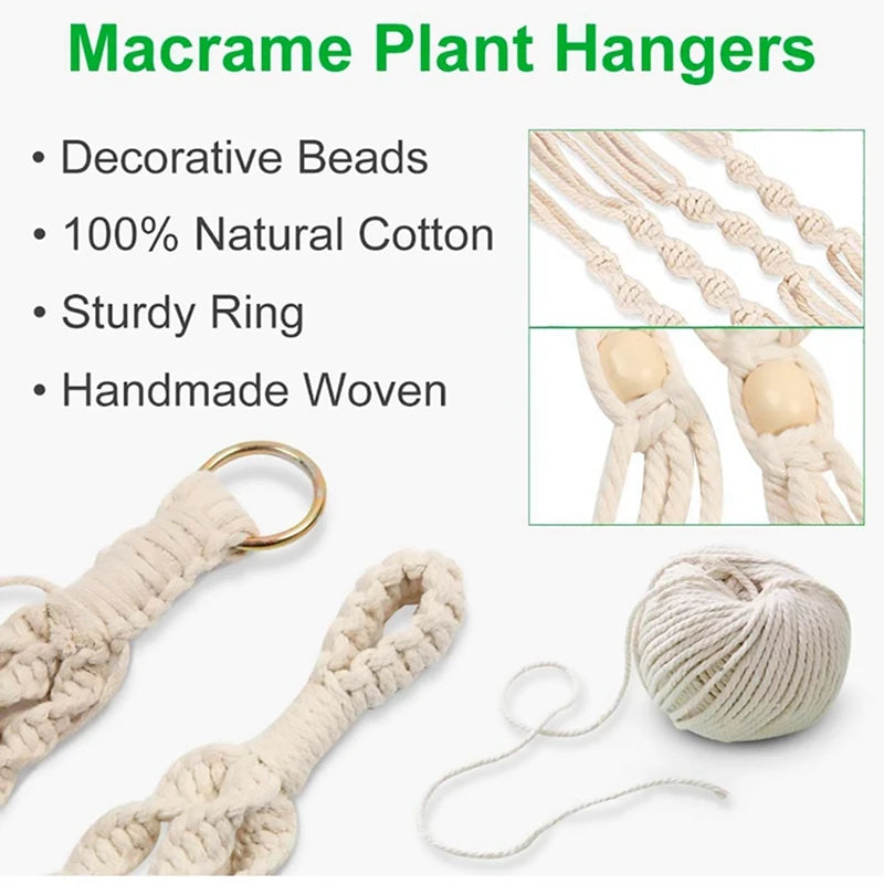 Hanging Plant Handmade Macrame Plant Hangers