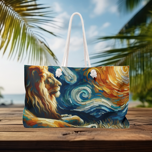 Leo Van Gogh Yoga Weekender Bag