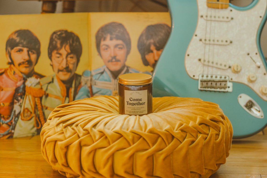 Come Together Beatles Soy Candle - Brown Sugar, Spices