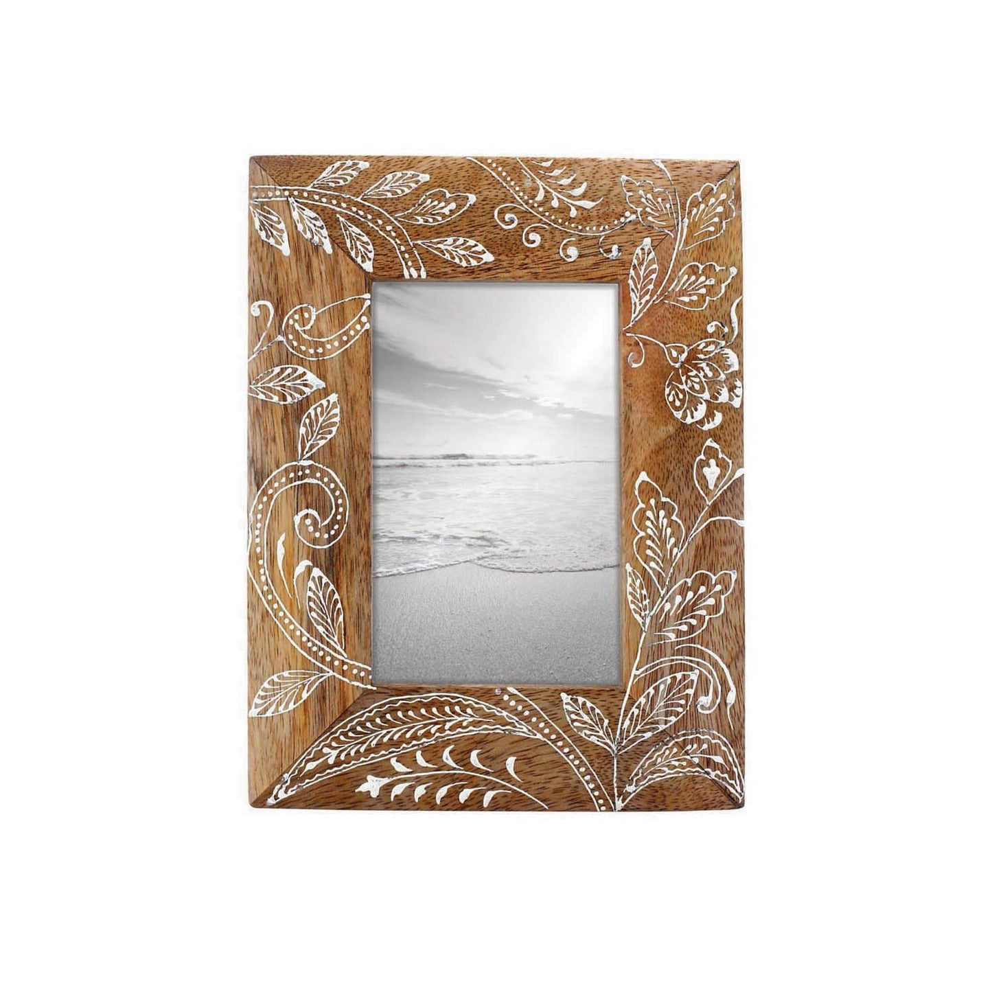 Floral Henna Photo Frame