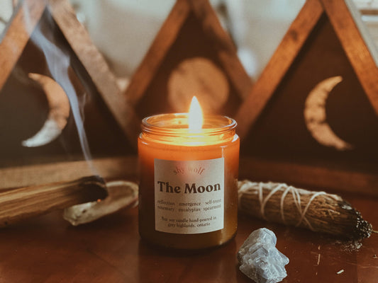 The Moon Candle - Tarot Soy Candle