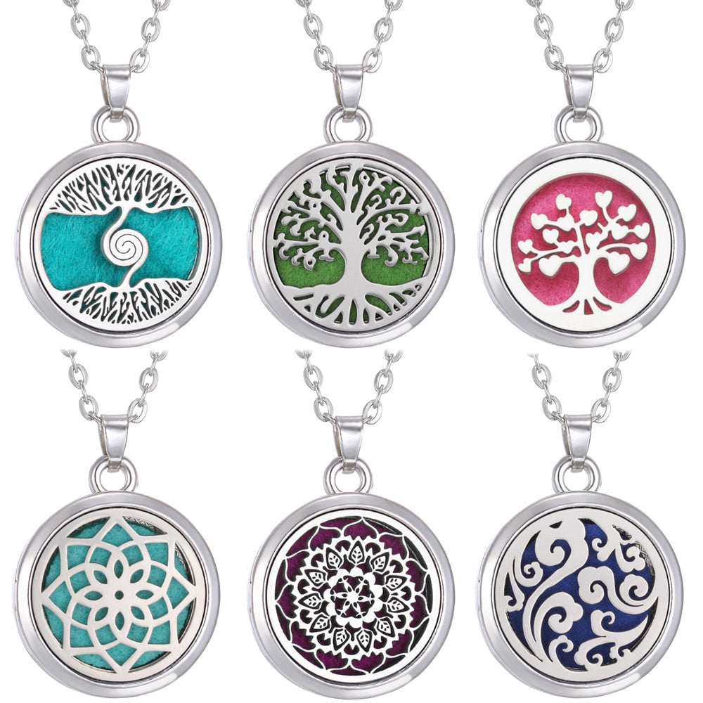 Aromatherapy Essential Oil Necklace